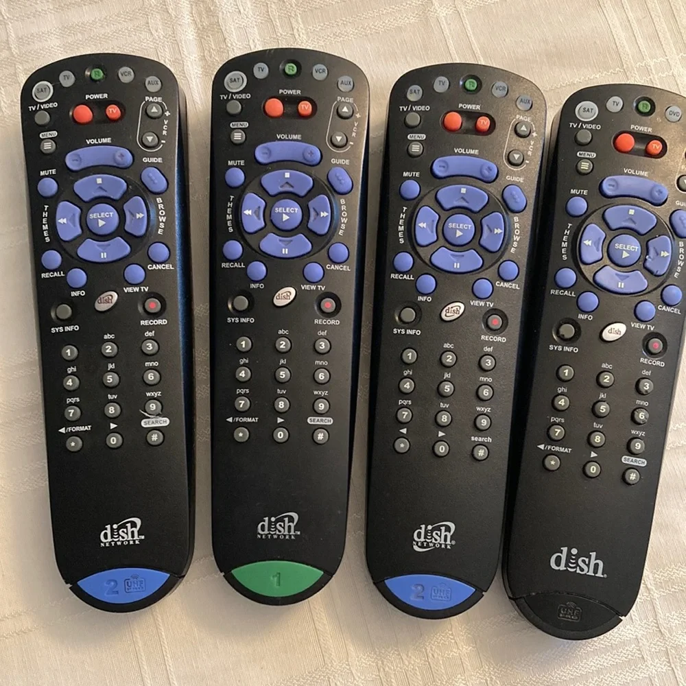 Lot of 4 Dish Remotes